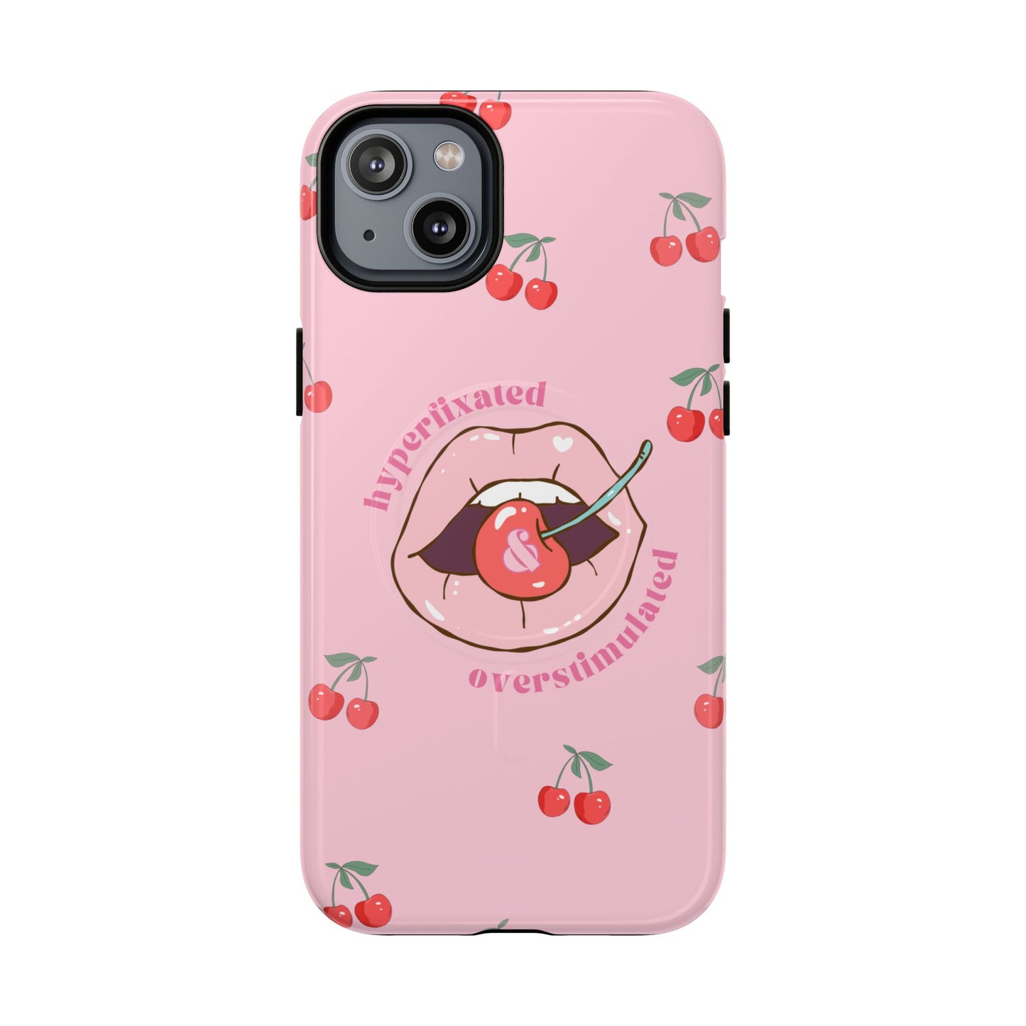 MagSafe Overstimulated Cherry Phone Case