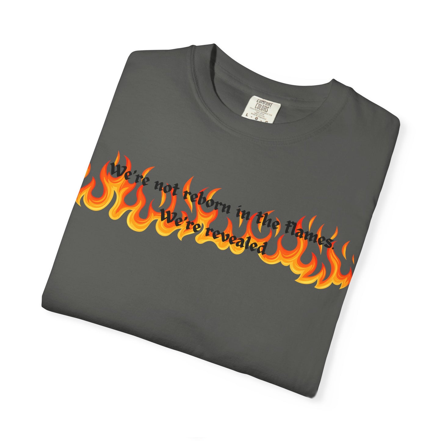 Officially Licensed Reborn In the Flames T-shirt