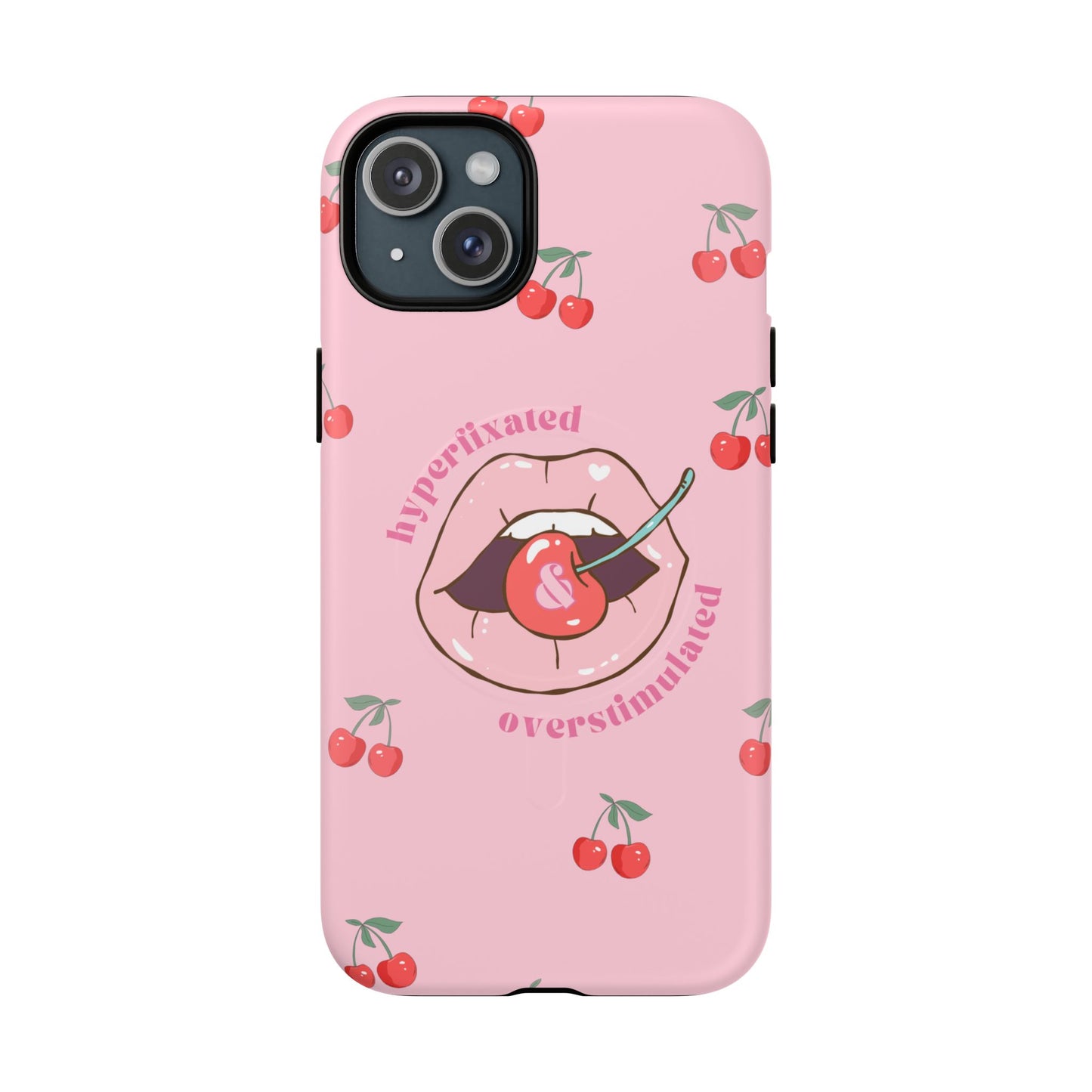 MagSafe Overstimulated Cherry Phone Case