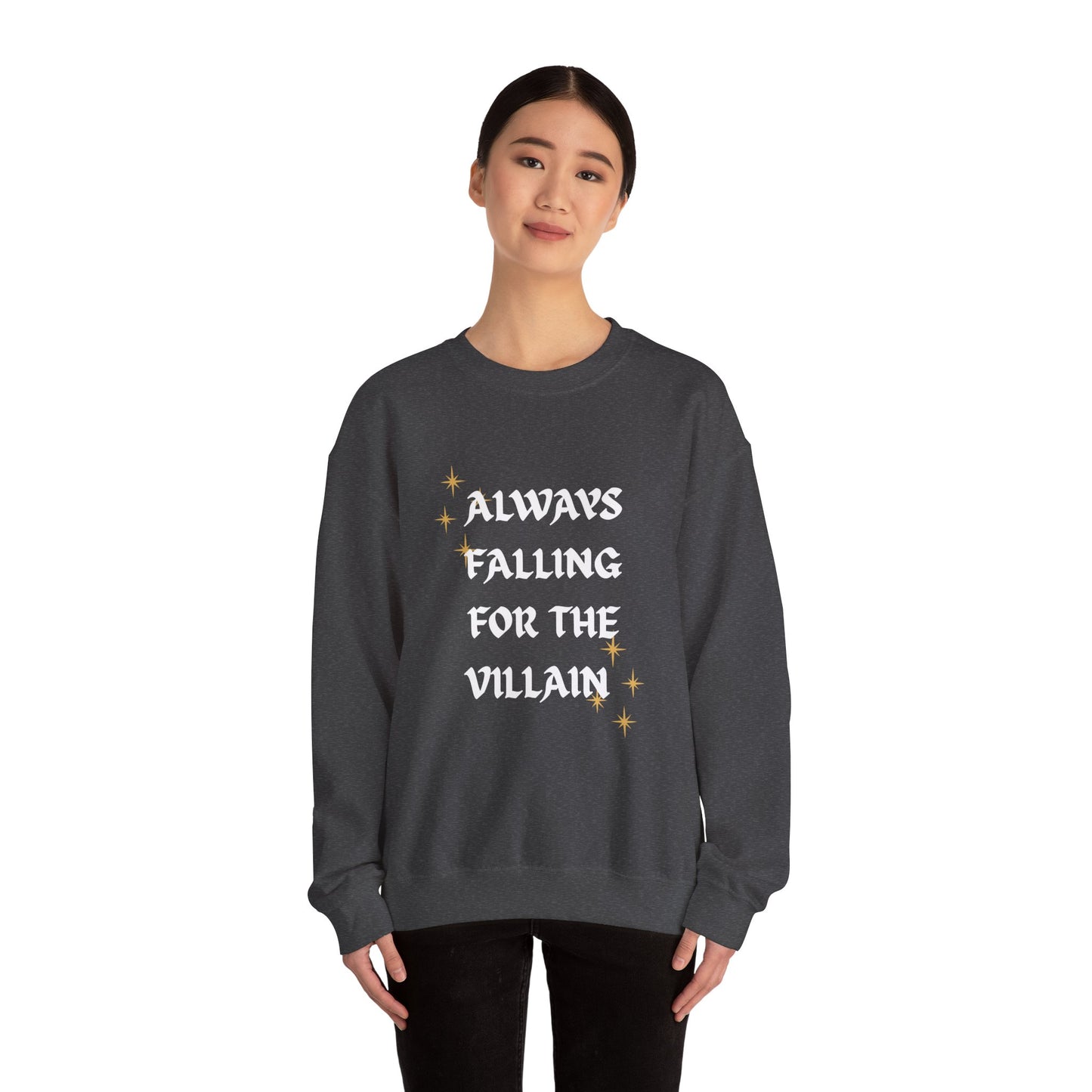 Falling for the Villain Crewneck Sweatshirt