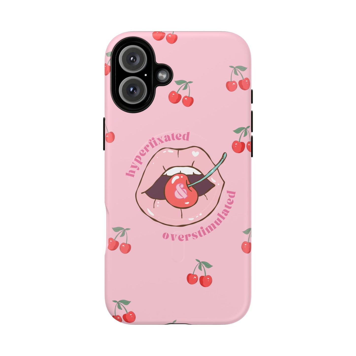 MagSafe Overstimulated Cherry Phone Case