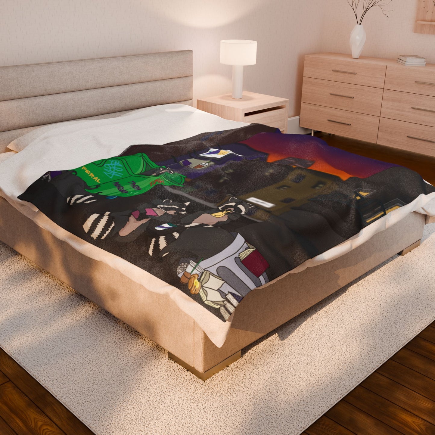 Feral Reader Blanket