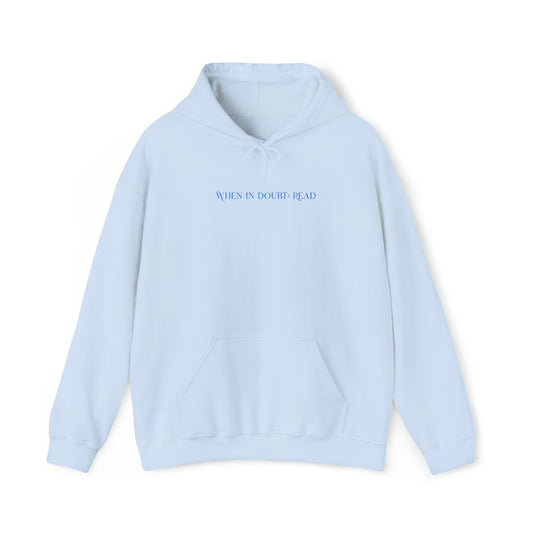 WID: Read Embroidered Hooded Sweatshirt