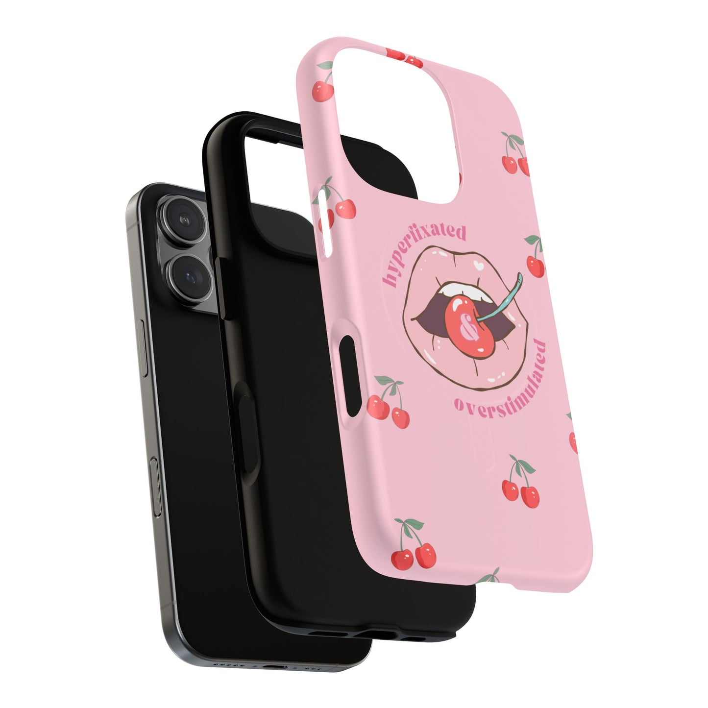 MagSafe Overstimulated Cherry Phone Case