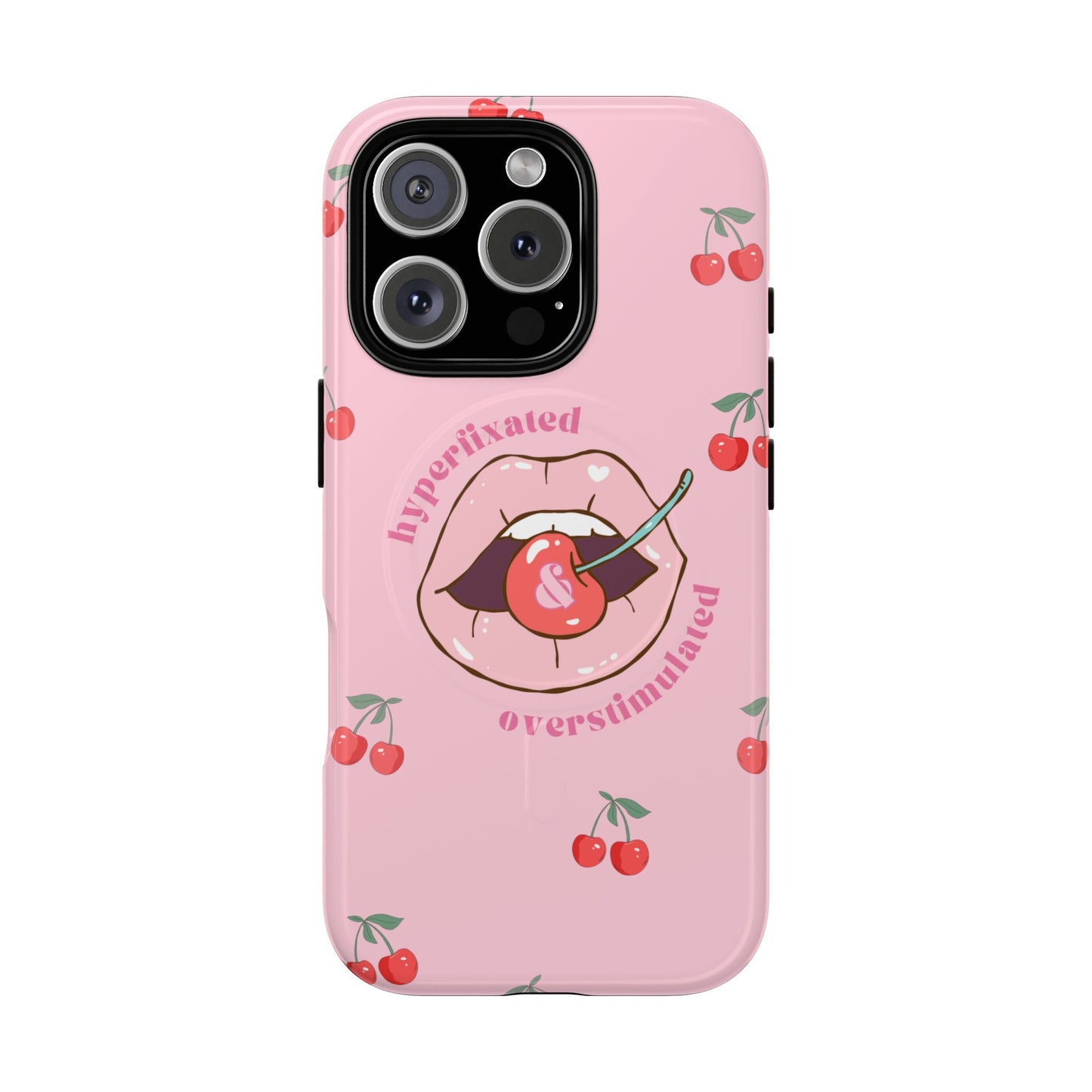 MagSafe Overstimulated Cherry Phone Case