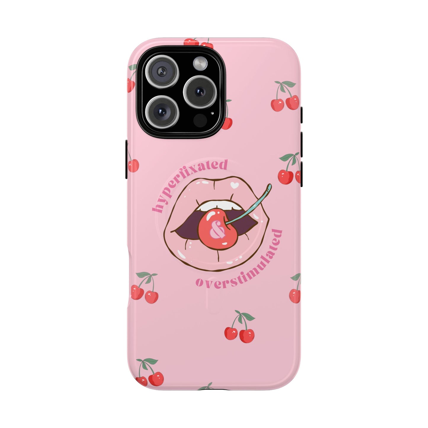 MagSafe Overstimulated Cherry Phone Case