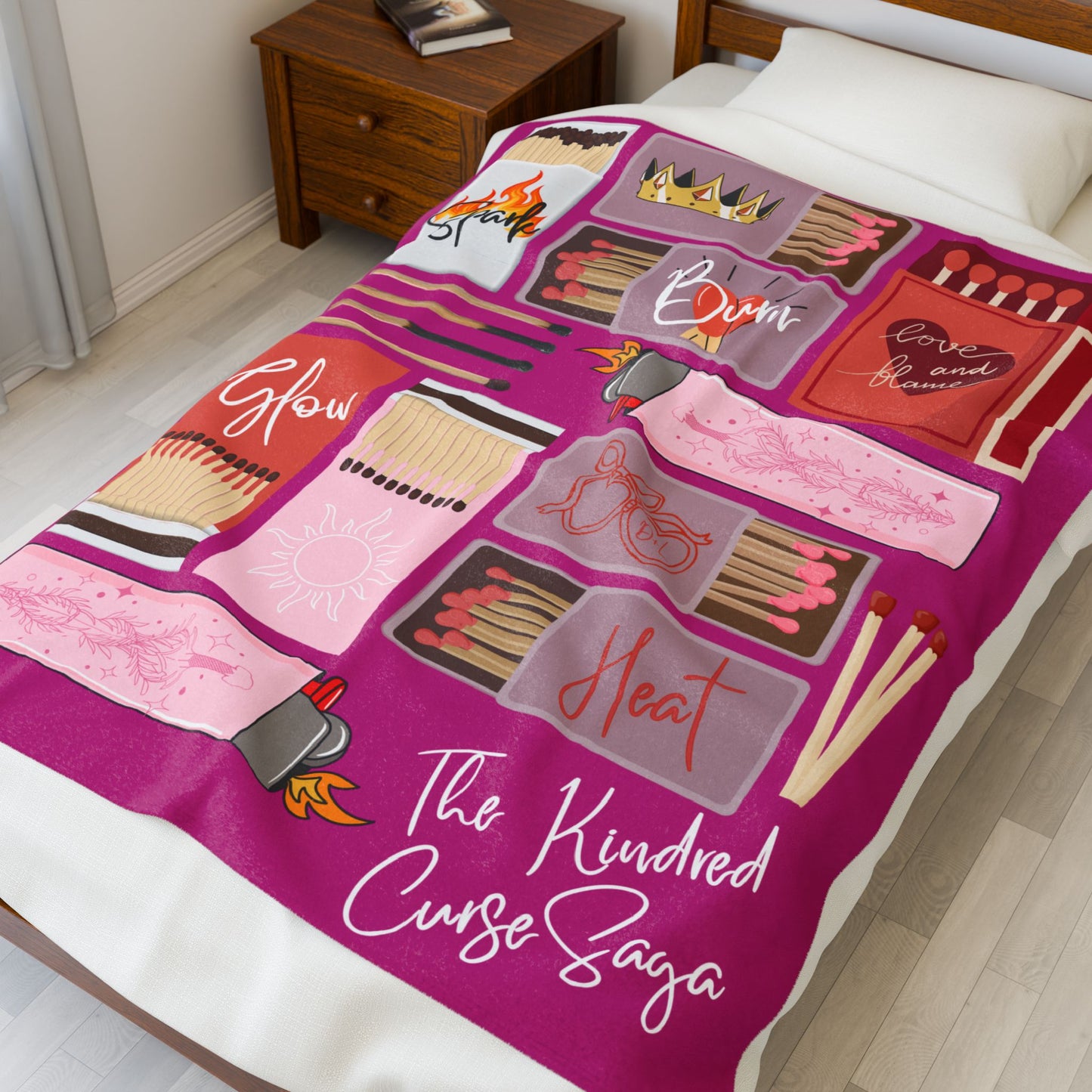 Officially Licensed KC Matches Blanket