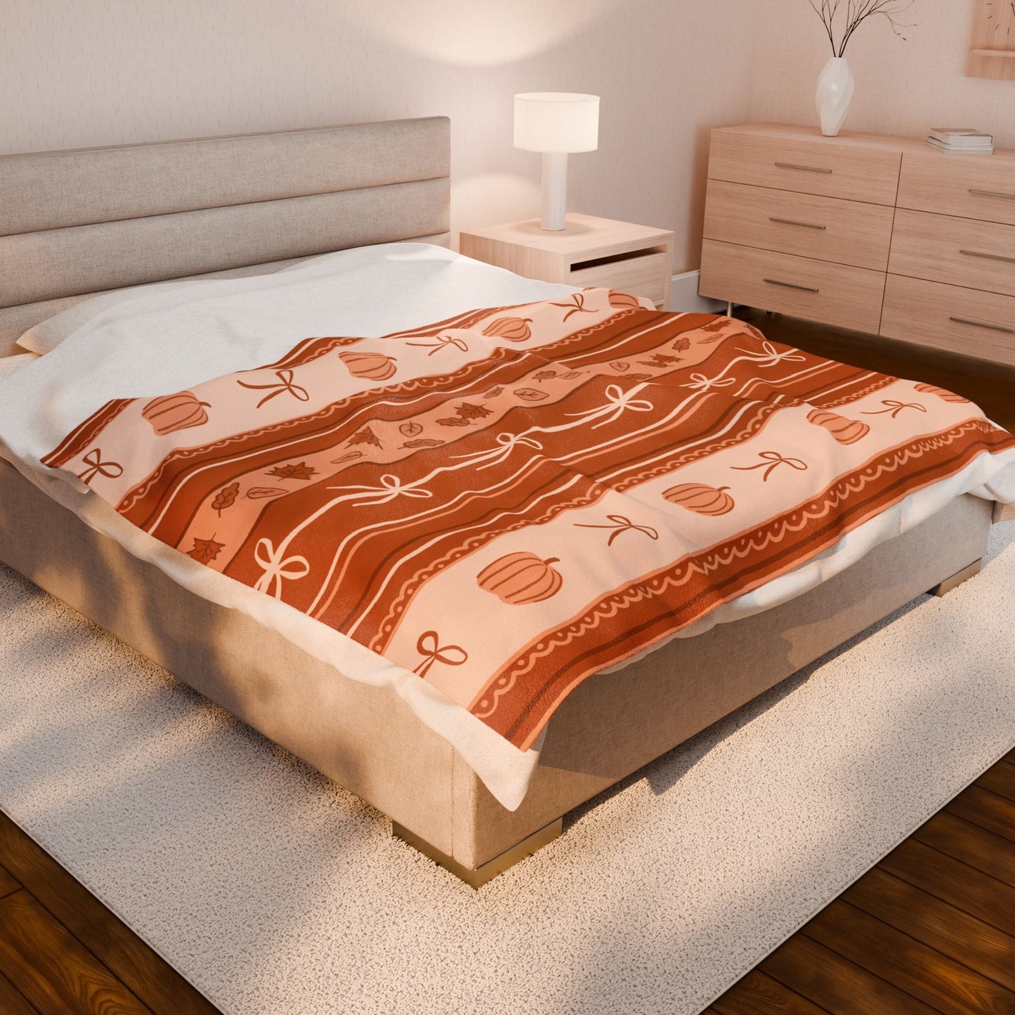 Pumpkin Fall Blanket