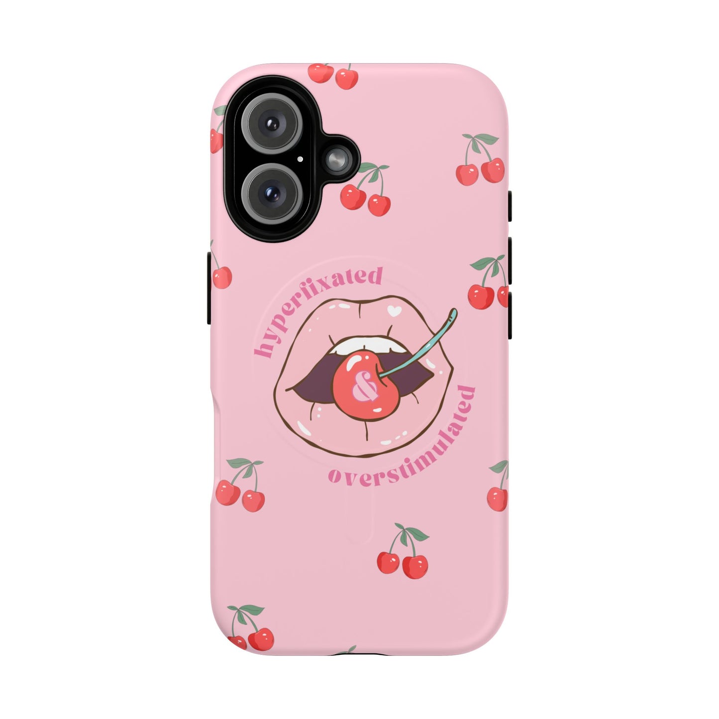 MagSafe Overstimulated Cherry Phone Case