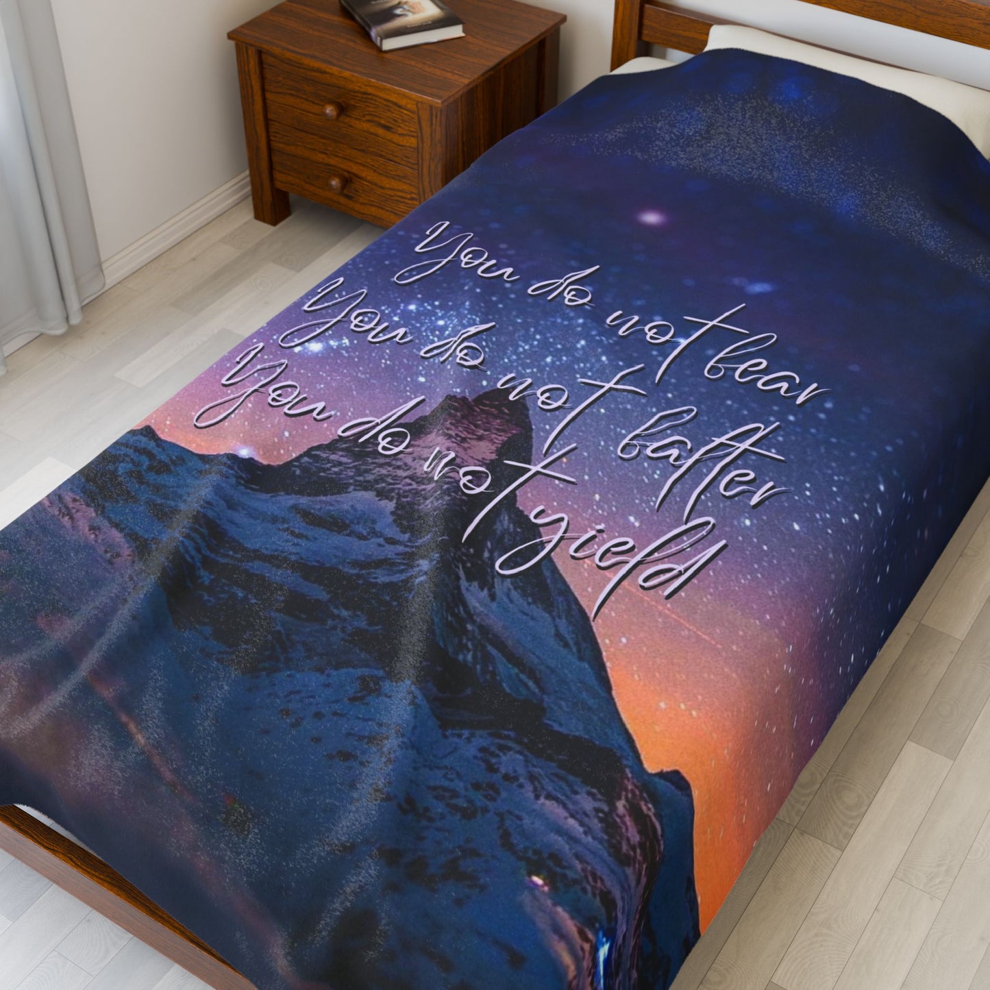 Officially Licensed You Do Not Fear Blanket