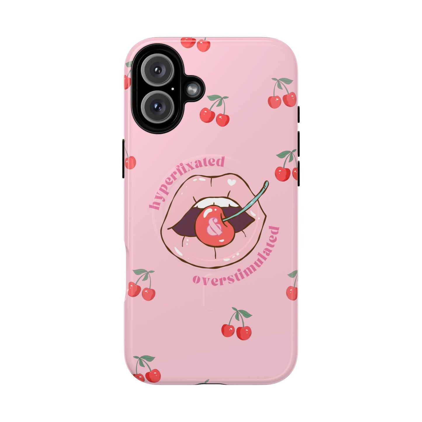 MagSafe Overstimulated Cherry Phone Case