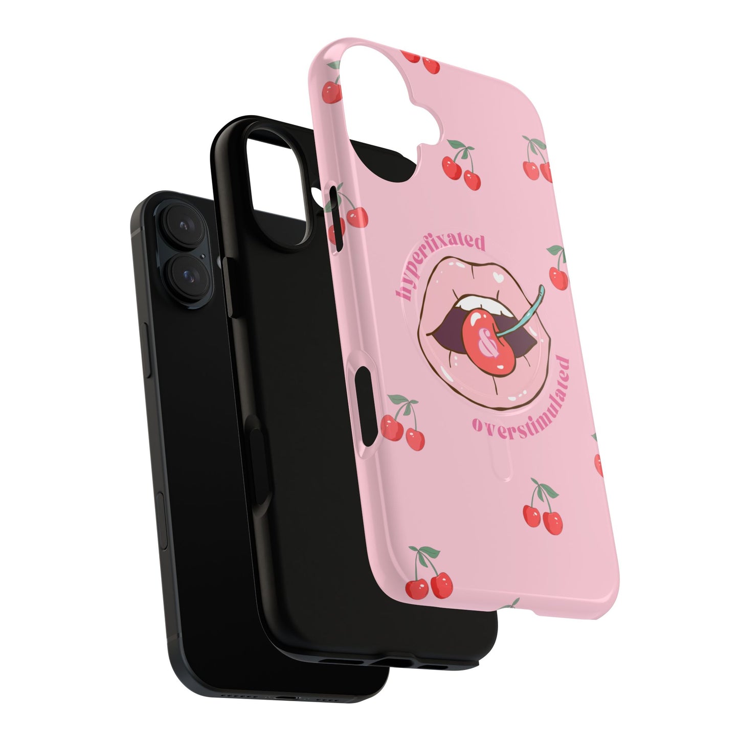 MagSafe Overstimulated Cherry Phone Case