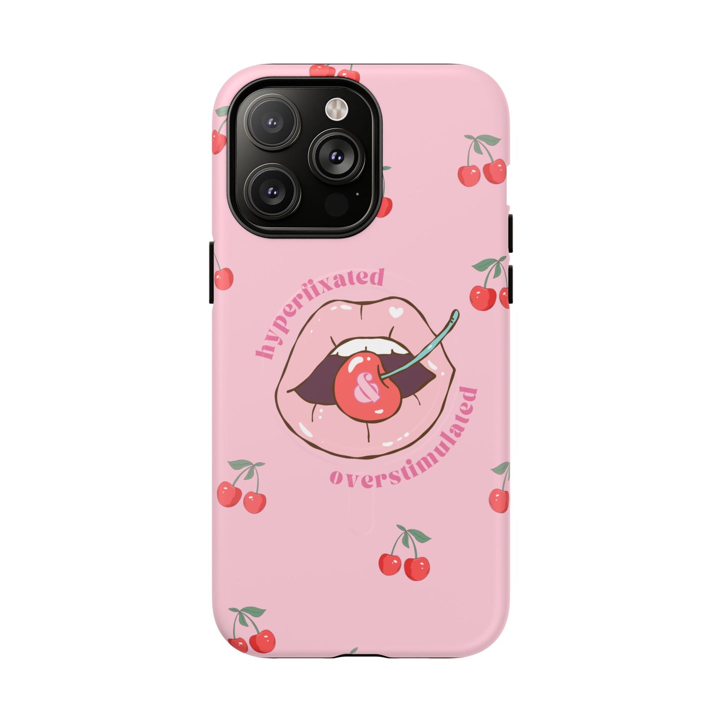 MagSafe Overstimulated Cherry Phone Case
