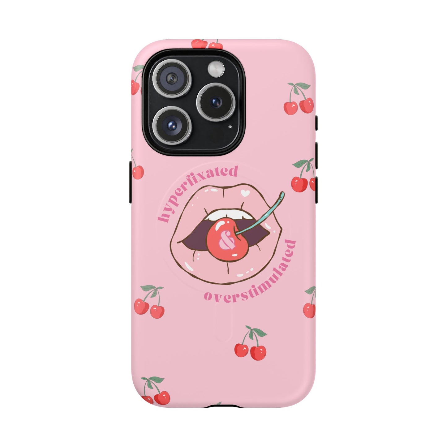 MagSafe Overstimulated Cherry Phone Case