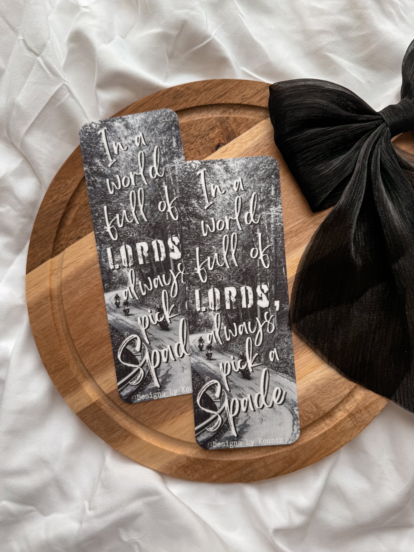 Officially Licensed Spade Bookmark