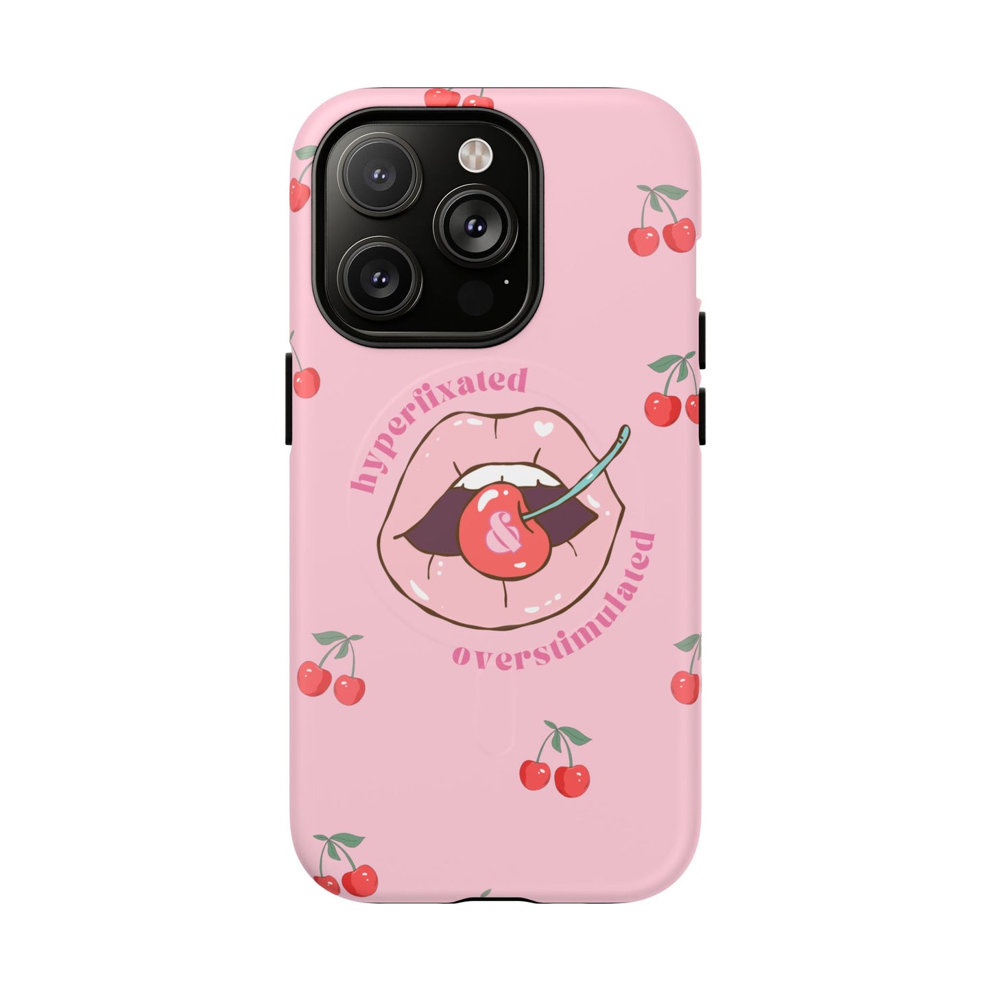 MagSafe Overstimulated Cherry Phone Case