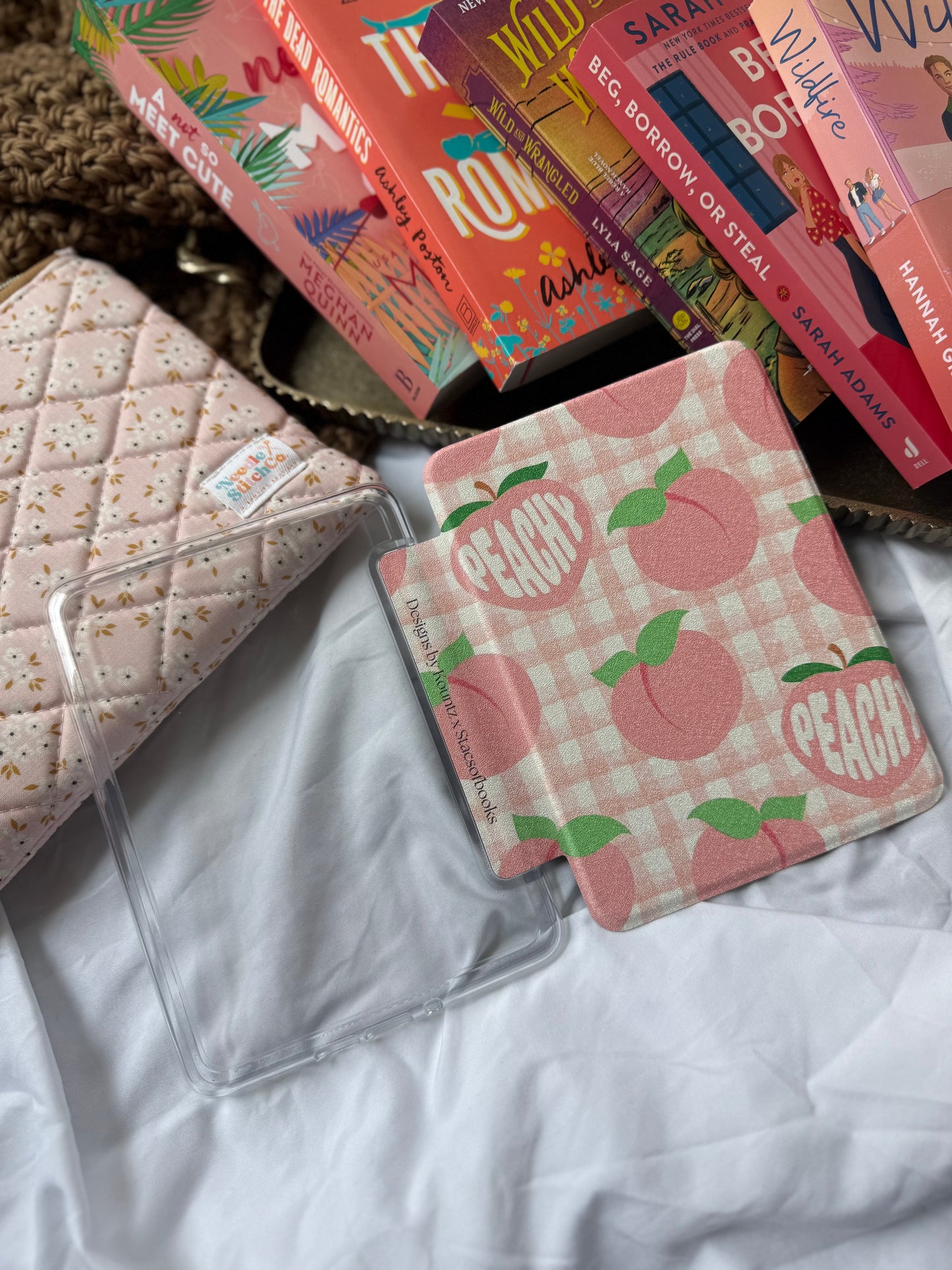 Just Peachy Collab Kindle Case