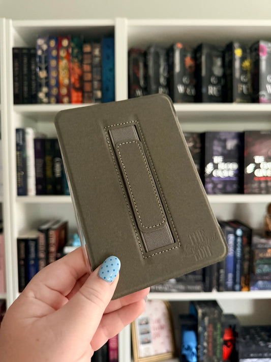 Defnotsmut Checkered Clear Back Kindle Case