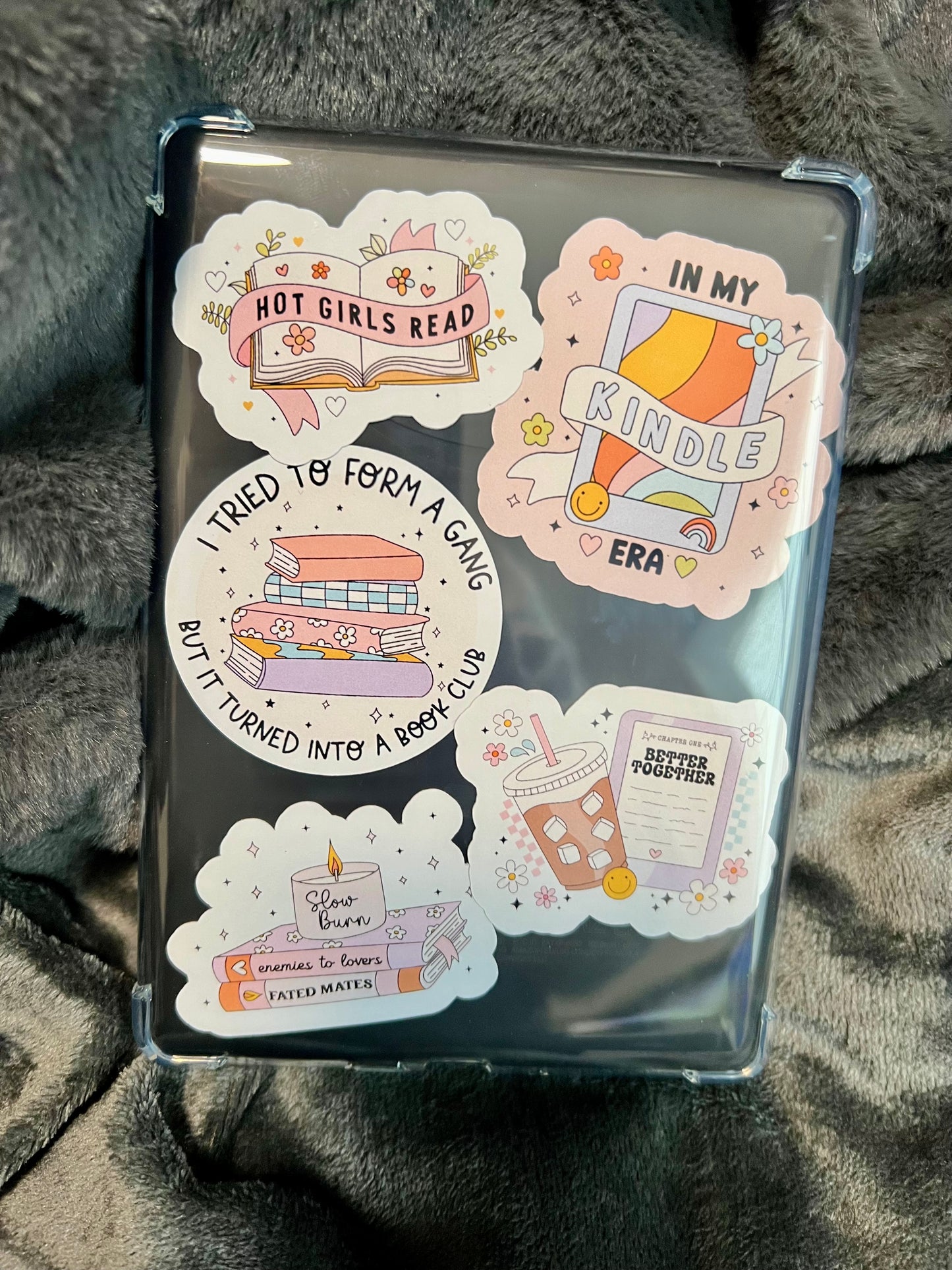 Retro Book Stickers