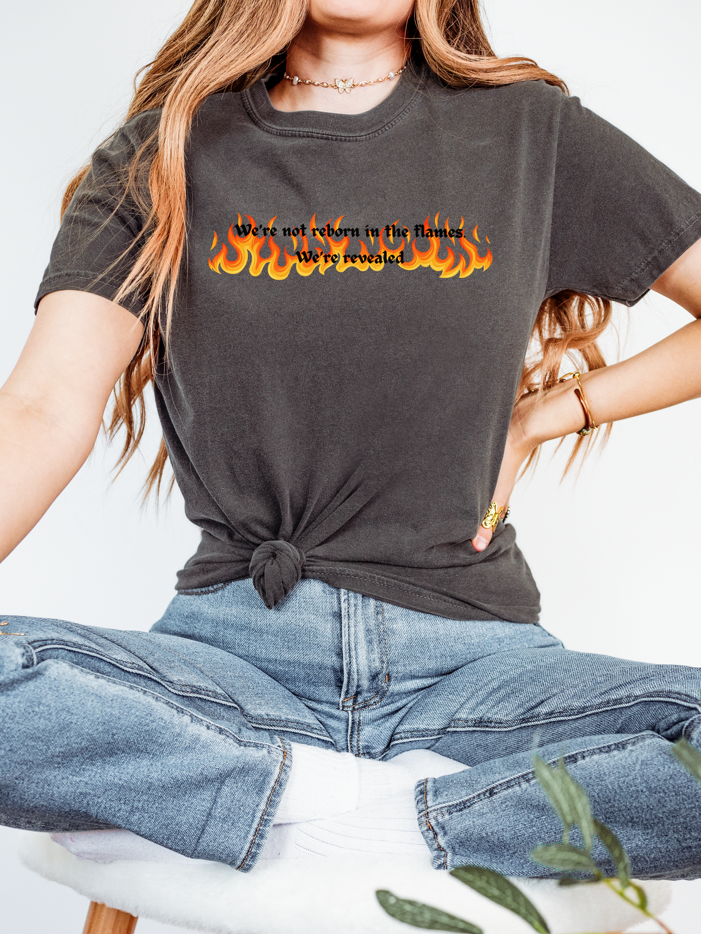 Officially Licensed Reborn In the Flames T-shirt