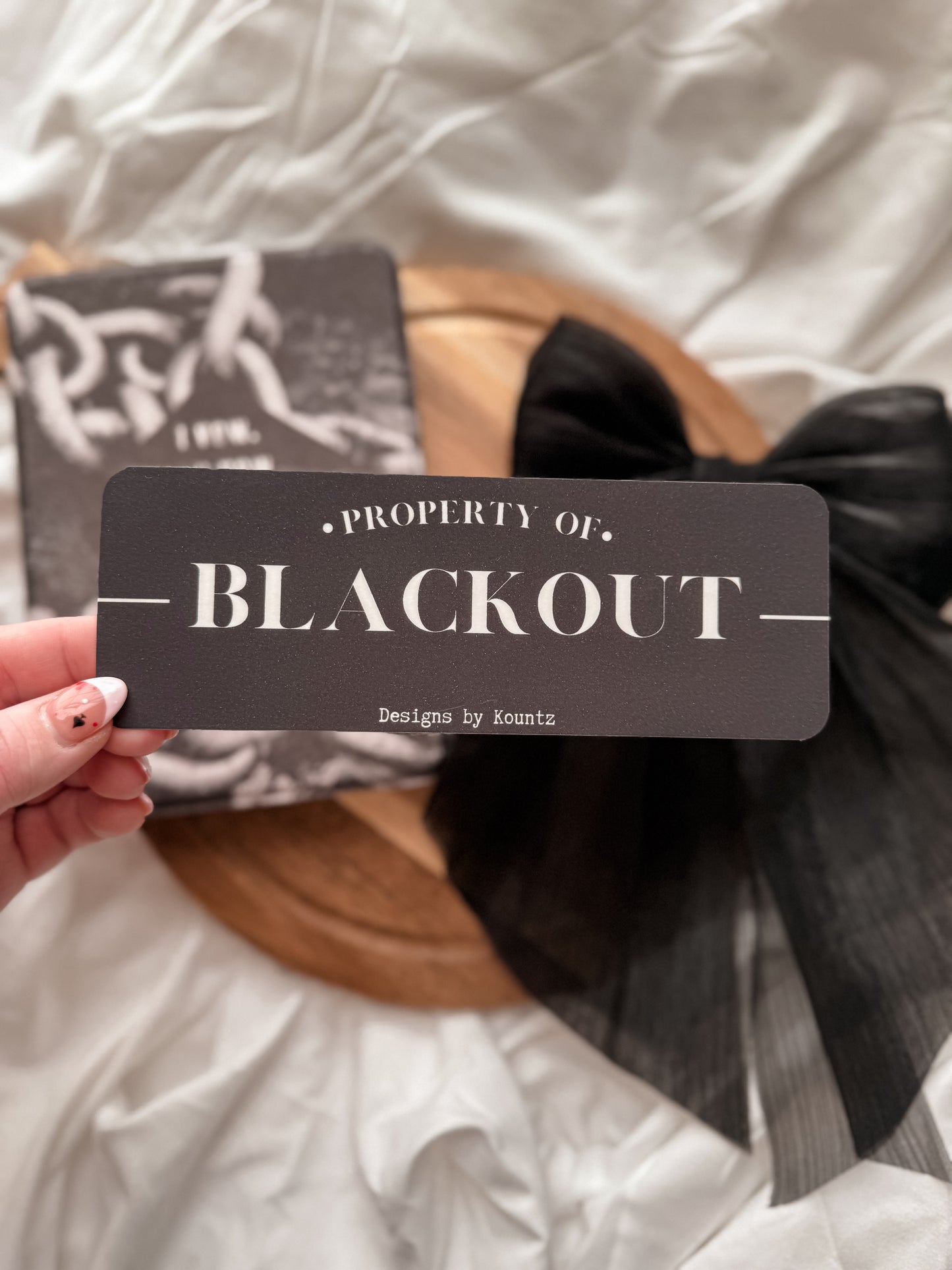 Officially Licensed Blackout Bookmark