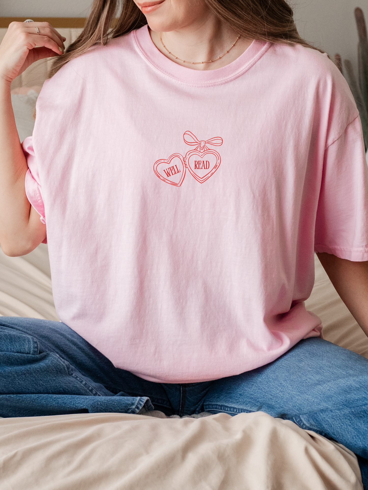 Well Read and Slightly Unhinged T-shirt