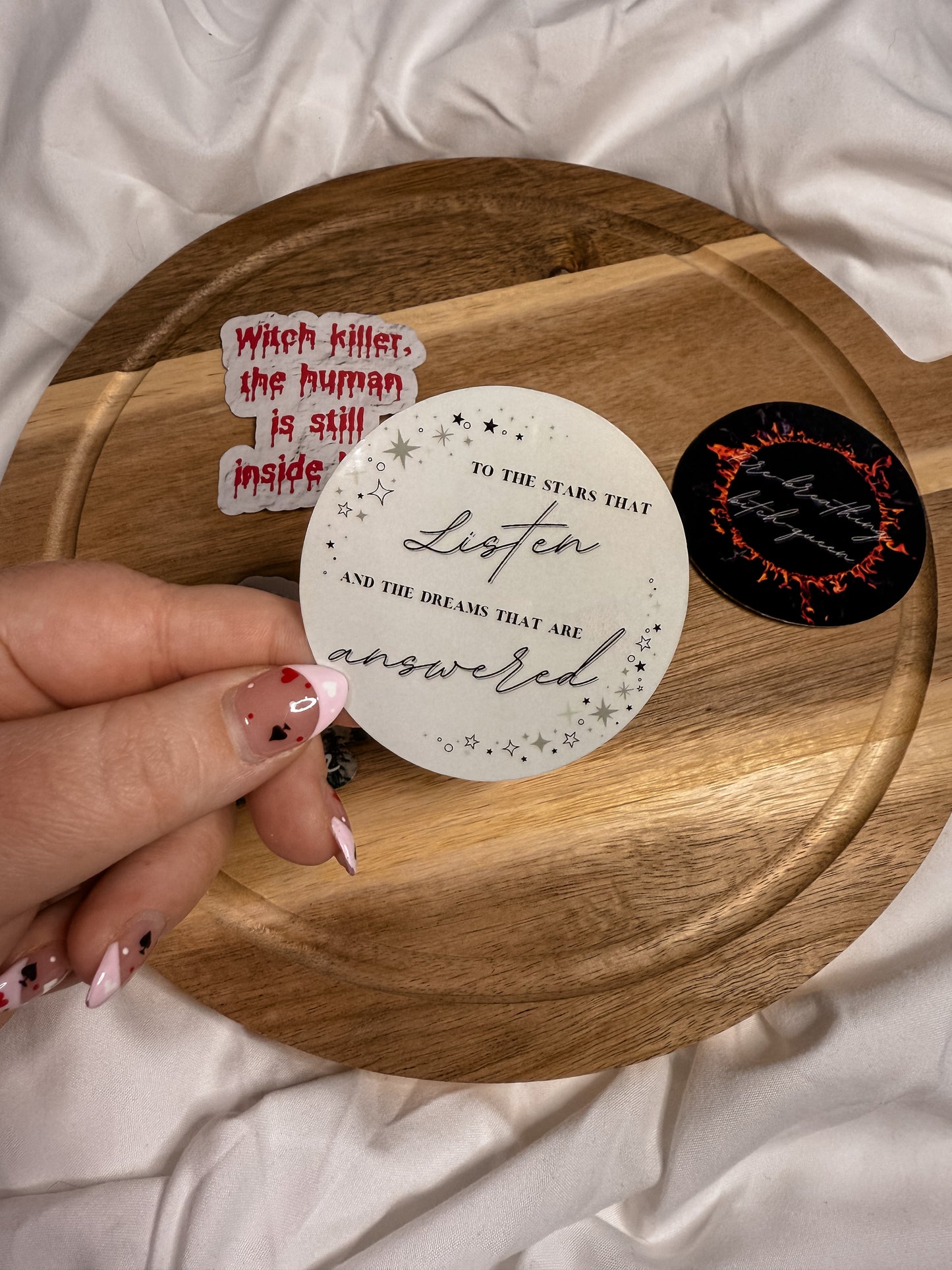 Officially Licensed The Stars that Listen Stickers