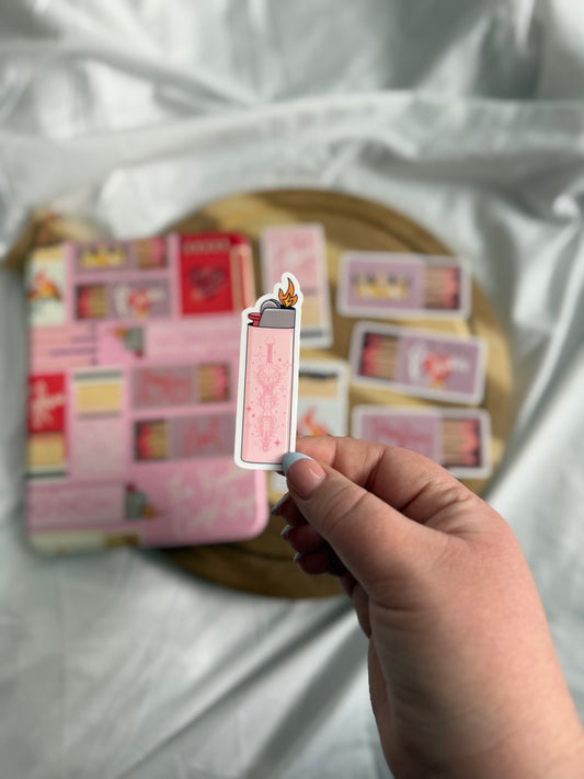 Officially Licensed Lighter Sticker