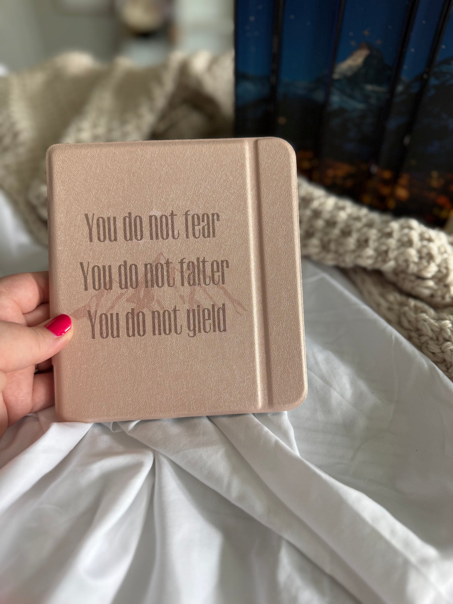 Officially Licensed Fear, Falter, Yield Kobo Libra Colour Case