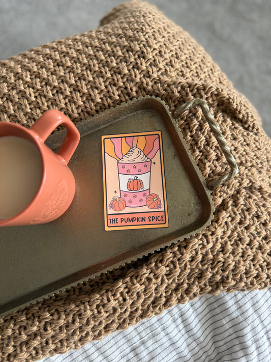 Pumpkin Spice Bookmark