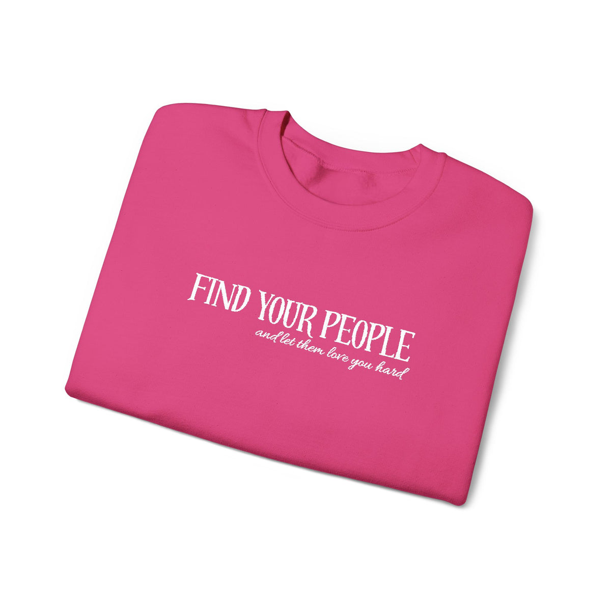 Officially Licensed Find you People Crewneck Sweatshirt