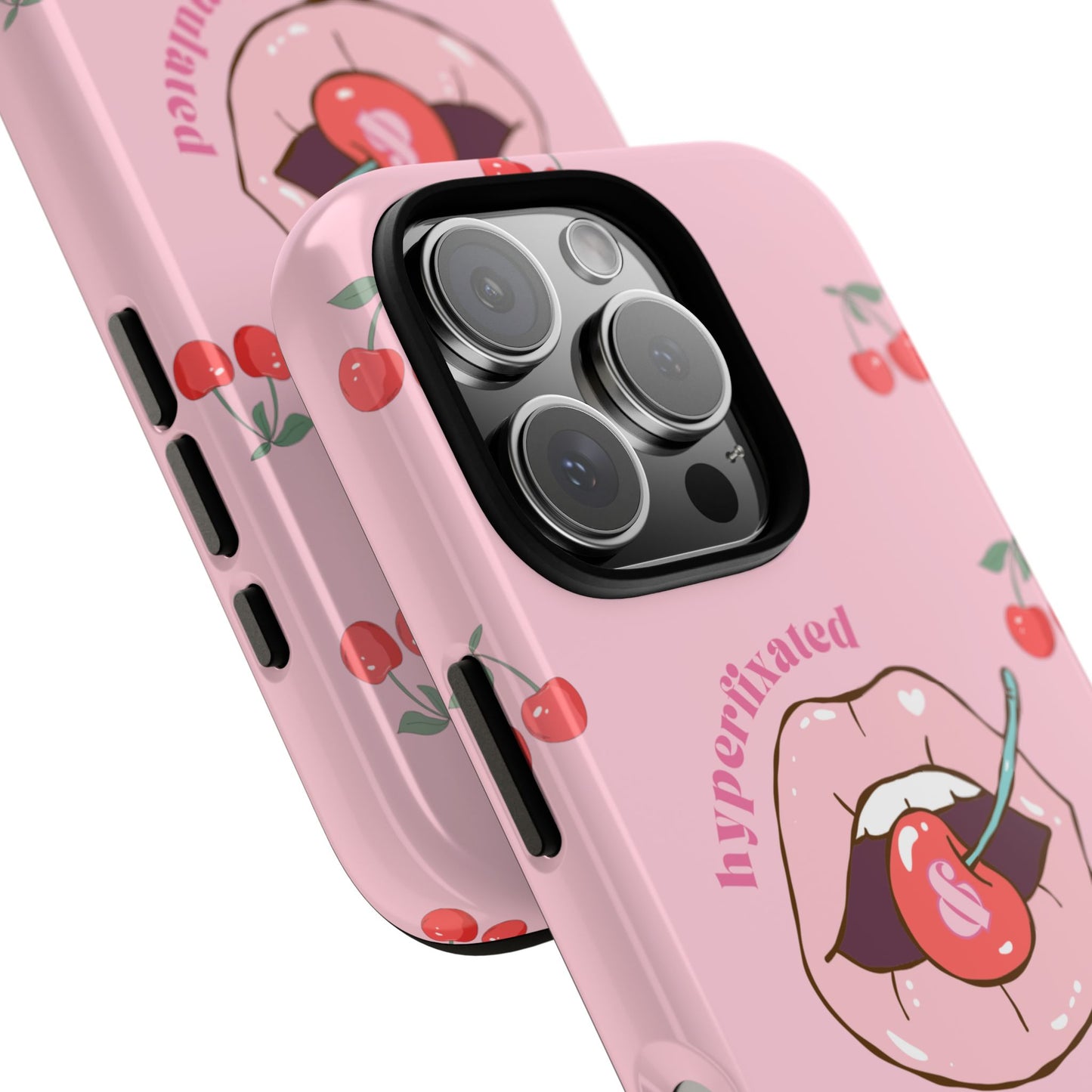 Hyperfixated and Overstimulated Phone Case