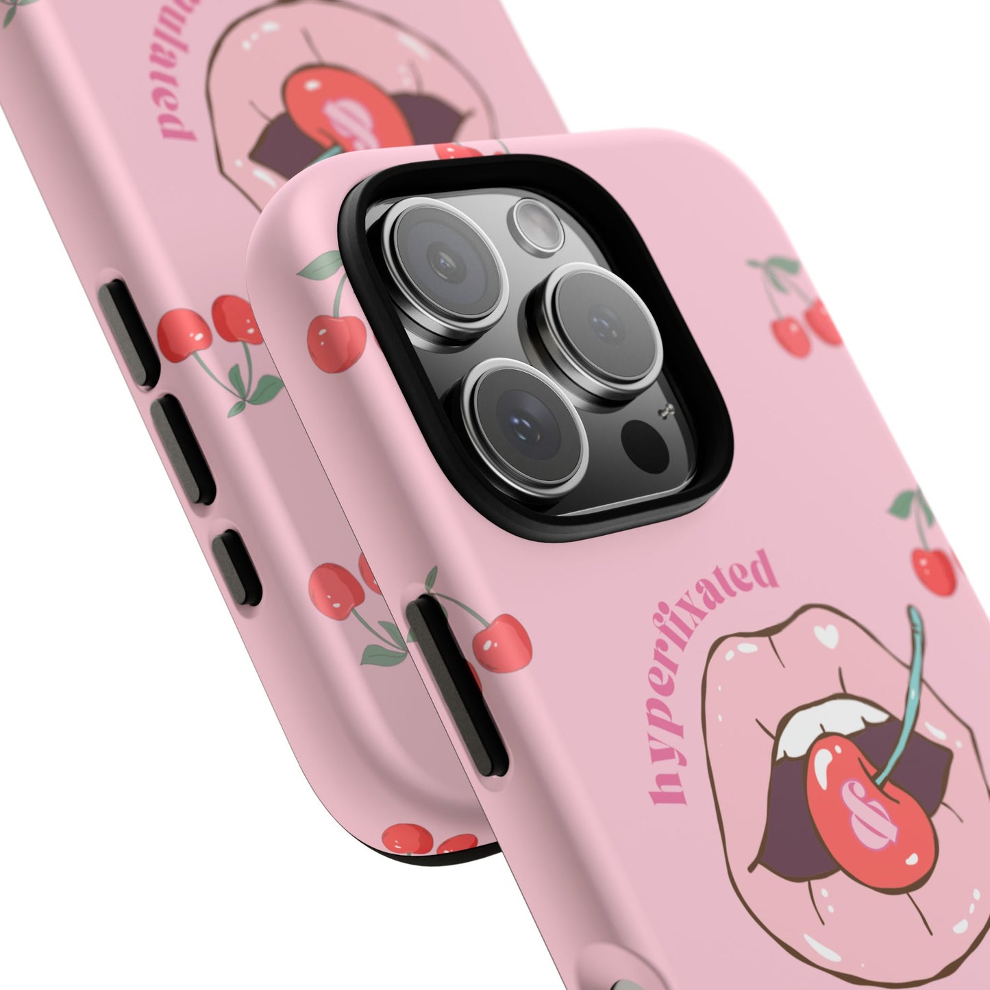 Hyperfixated and Overstimulated Phone Case