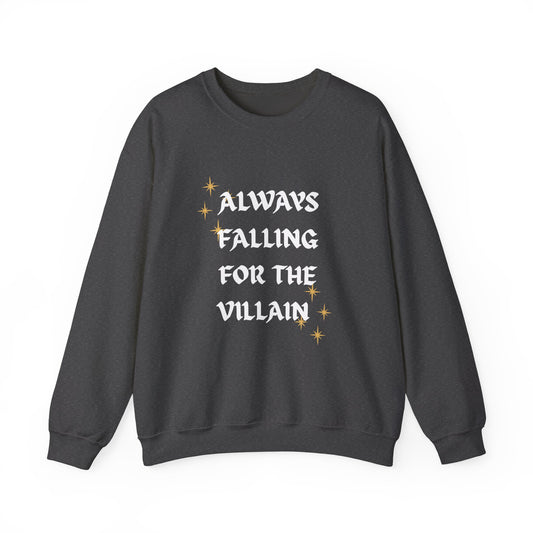 Falling for the Villain Crewneck Sweatshirt