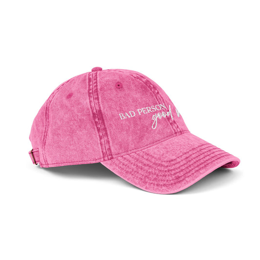 Officially Licensed Embroidered Good Women Vintage Cap