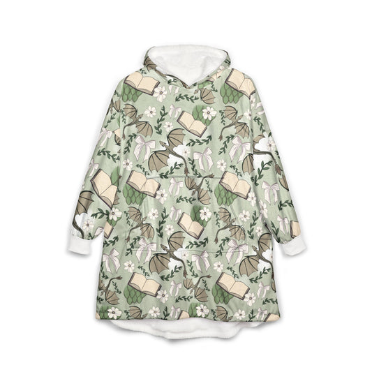 Spring Dragon Unisex Hooded Blanket