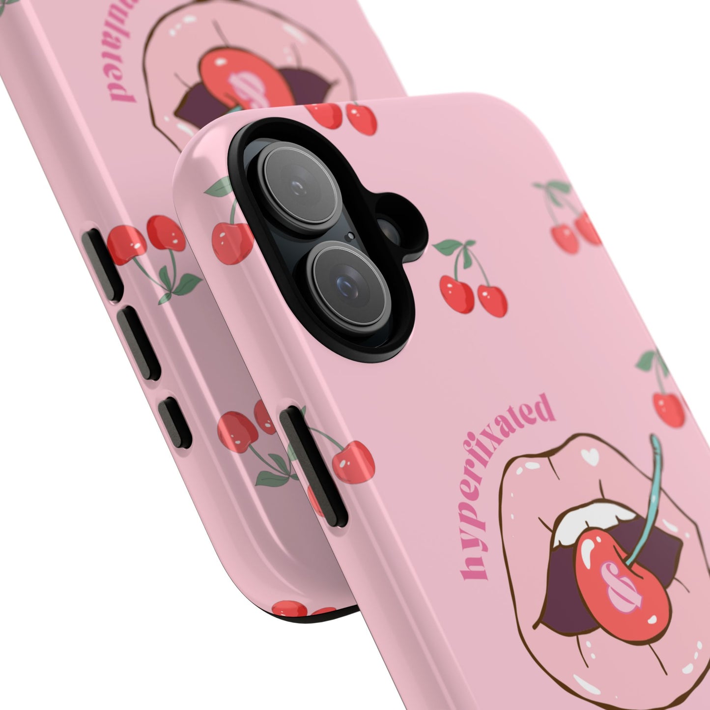 Hyperfixated and Overstimulated Phone Case