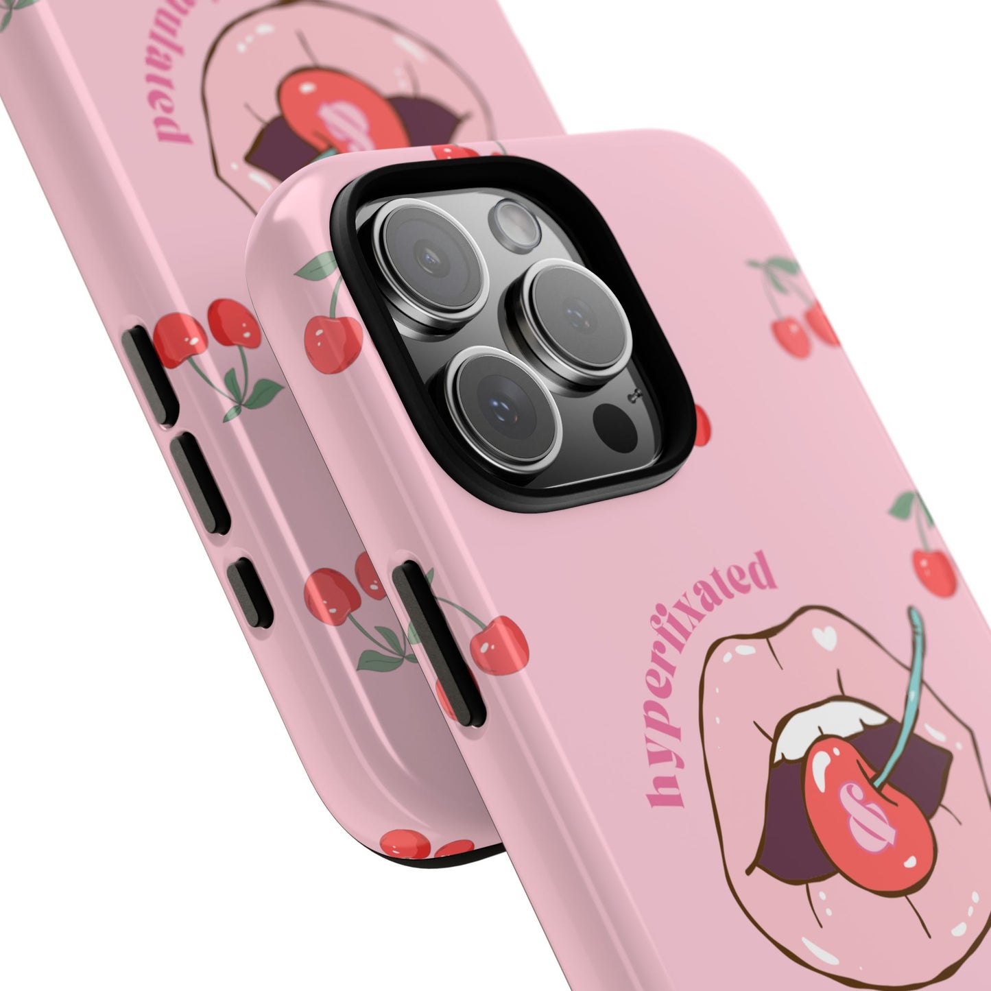 Hyperfixated and Overstimulated Phone Case