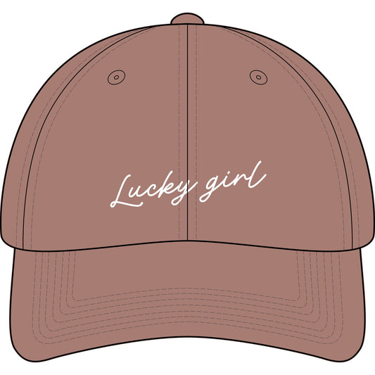 Officially Licensed Lucky Girl Cord Cap