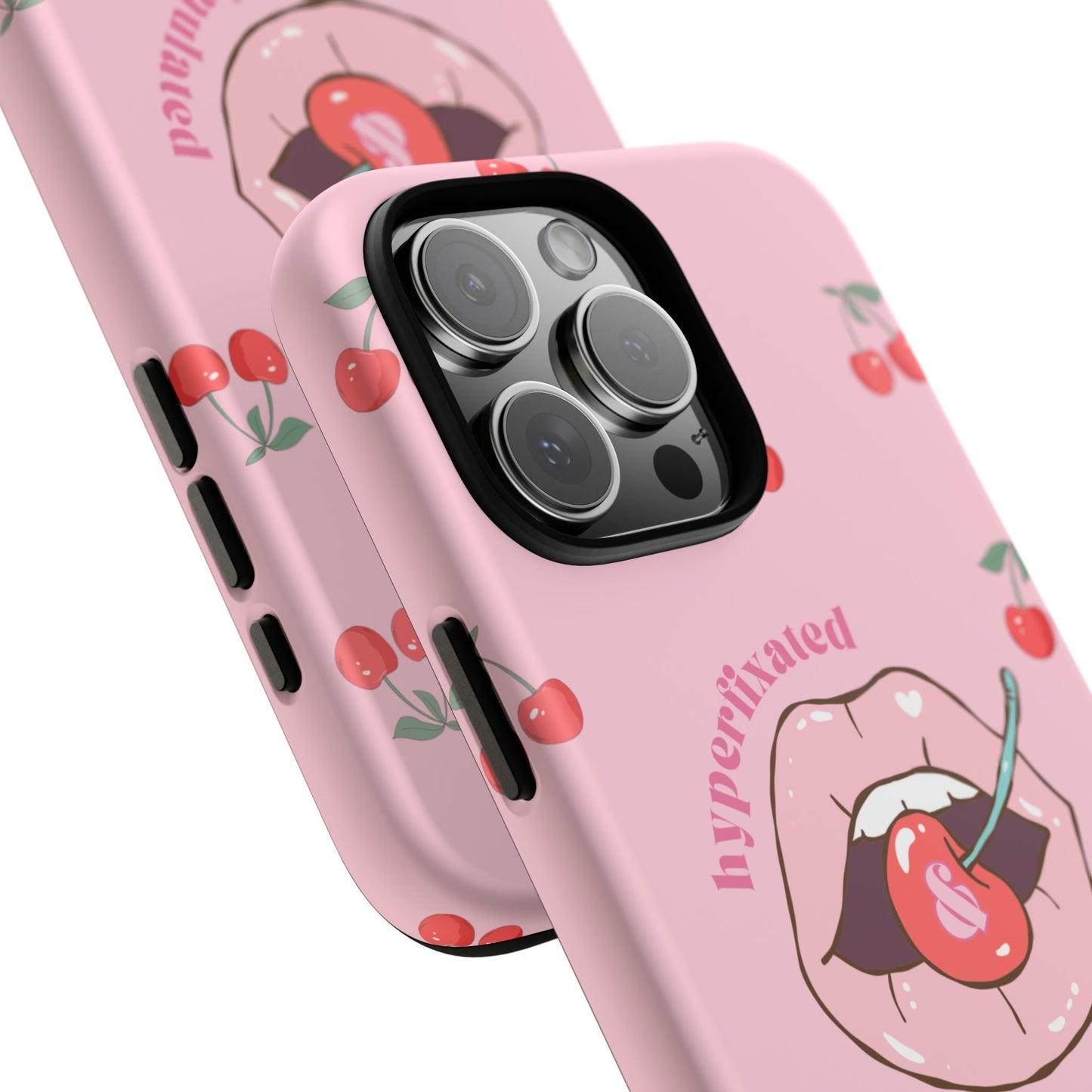 Hyperfixated and Overstimulated Phone Case