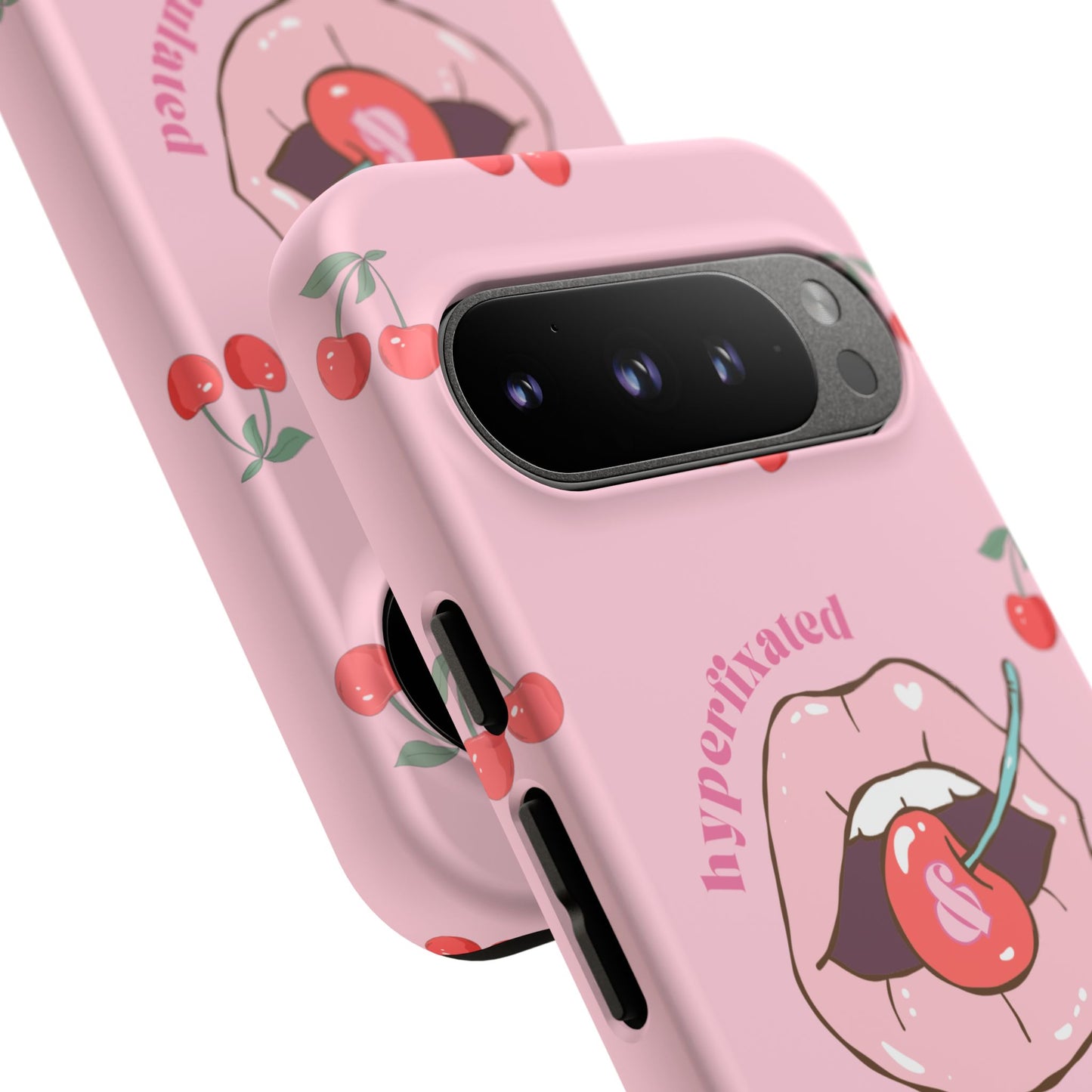 Hyperfixated and Overstimulated Phone Case
