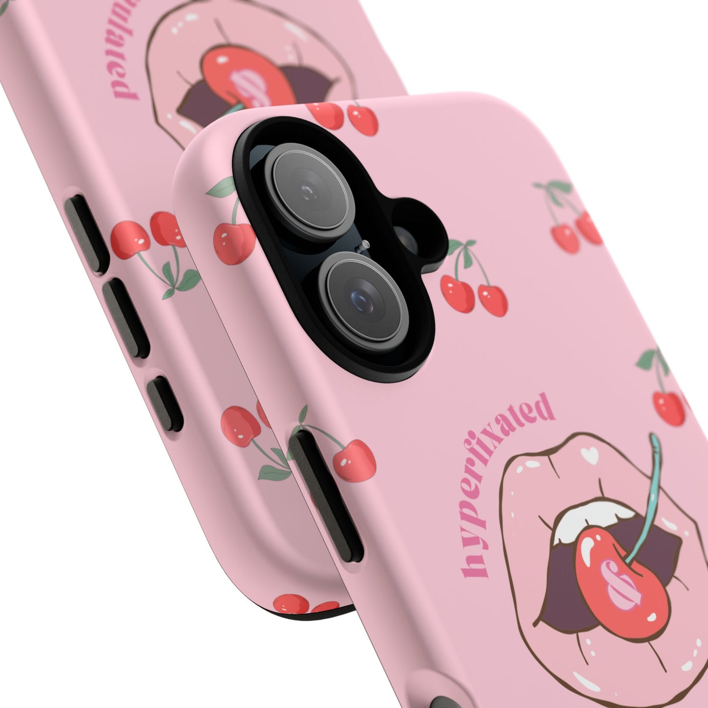 Hyperfixated and Overstimulated Phone Case