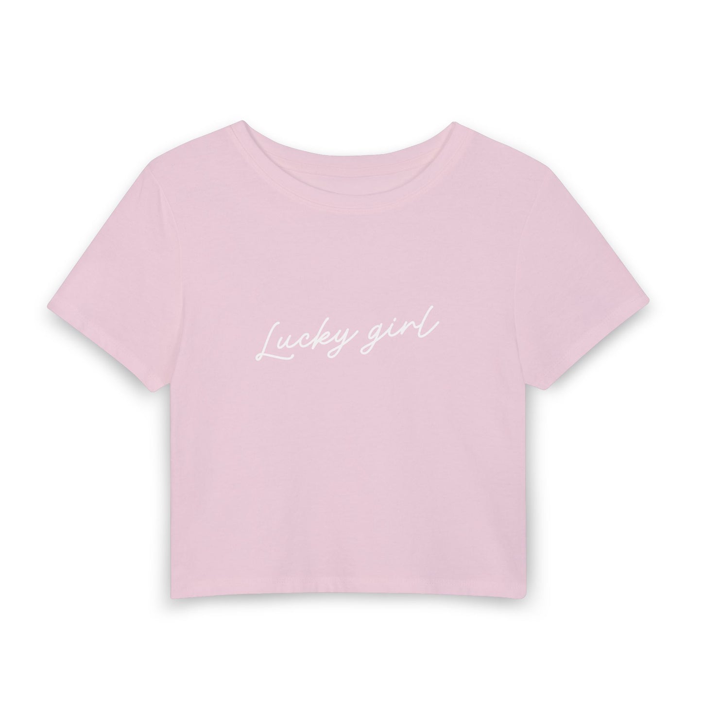 Officially Licensed Lucky Girl Women's Baby Tee