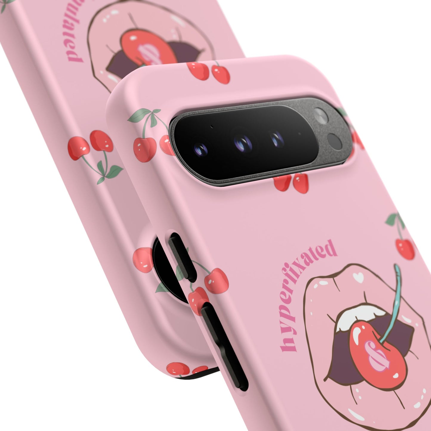 Hyperfixated and Overstimulated Phone Case