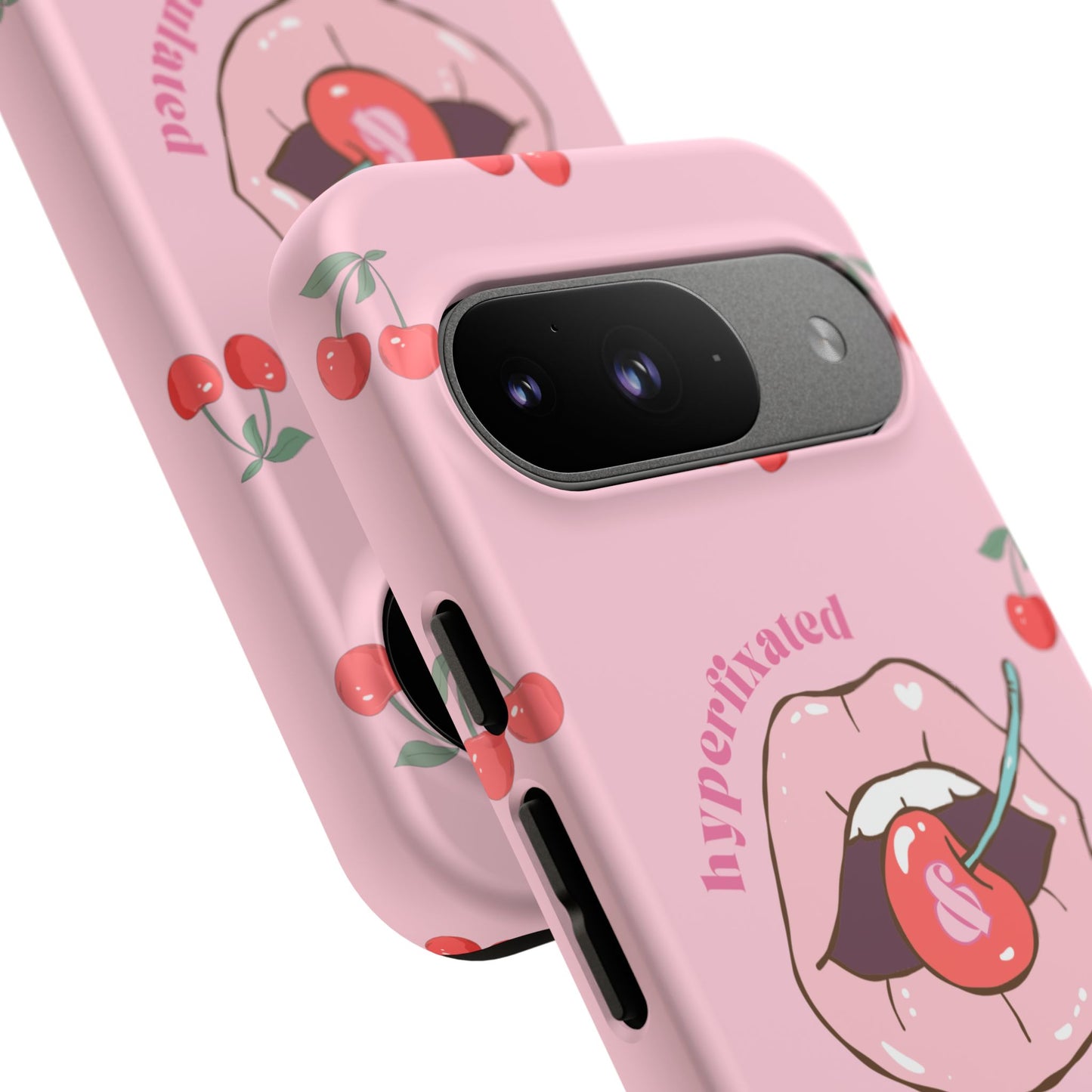 Hyperfixated and Overstimulated Phone Case