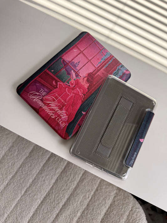 Hopeless Romantic Clear Back Kindle Case Collab