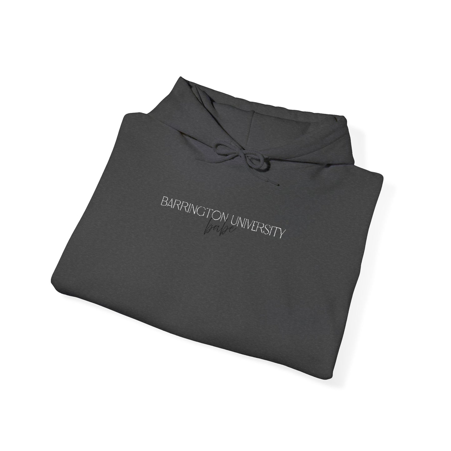 Officially Licensed Barrington University Embroidered Hooded Sweatshirt