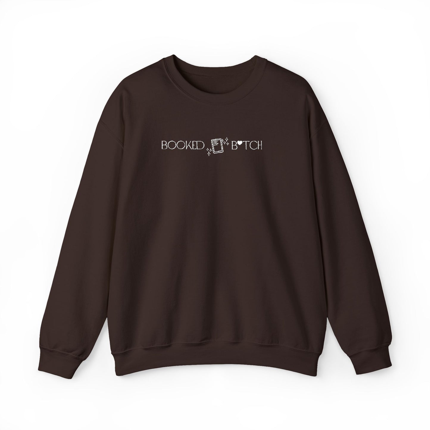 Embroidered Booked B*tch Crewneck Sweatshirt
