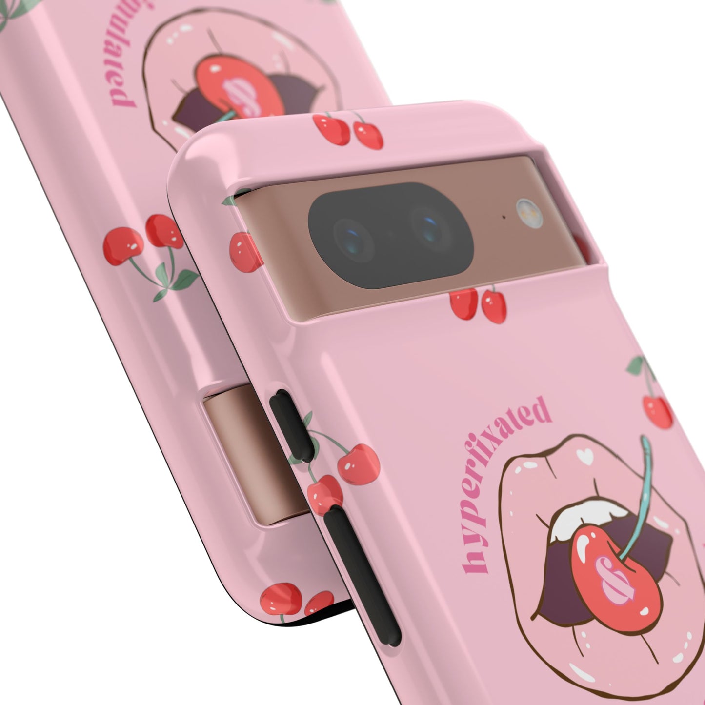 Hyperfixated and Overstimulated Phone Case