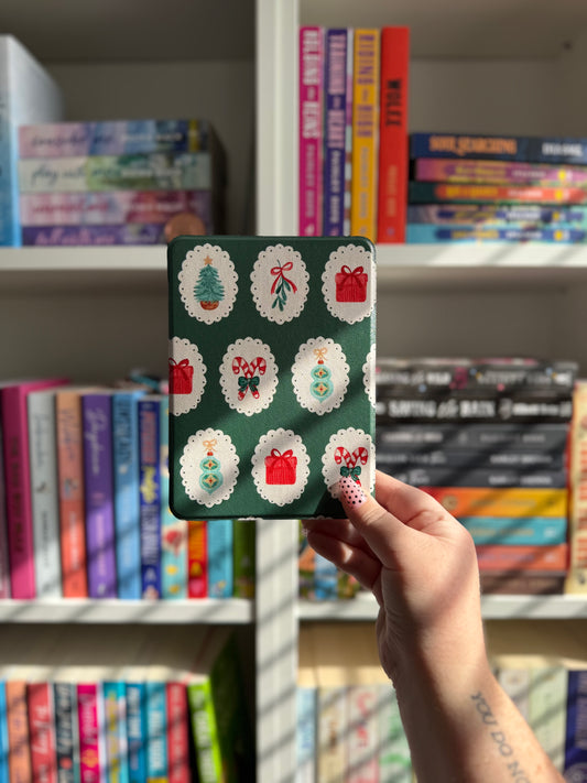 Christmas Cottage Core Kindle Case
